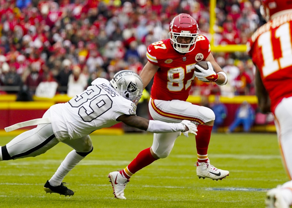 Las Vegas Raiders will face some of the highest graded tight ends next 2024-25 NFL season